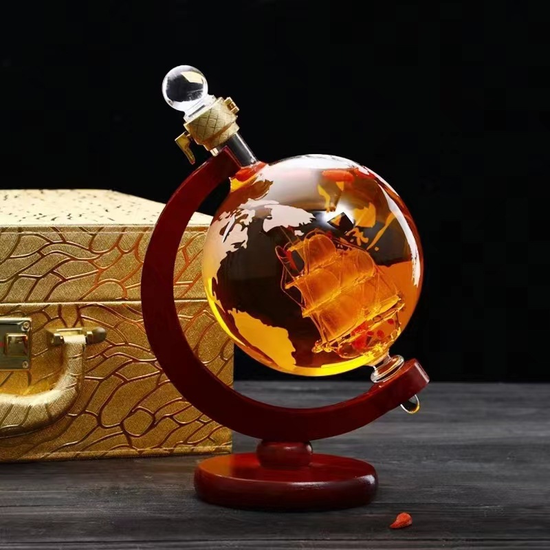 Wine Beer Whiskey - Creative Global Decanter, Whiskey Dispenser, Vodka