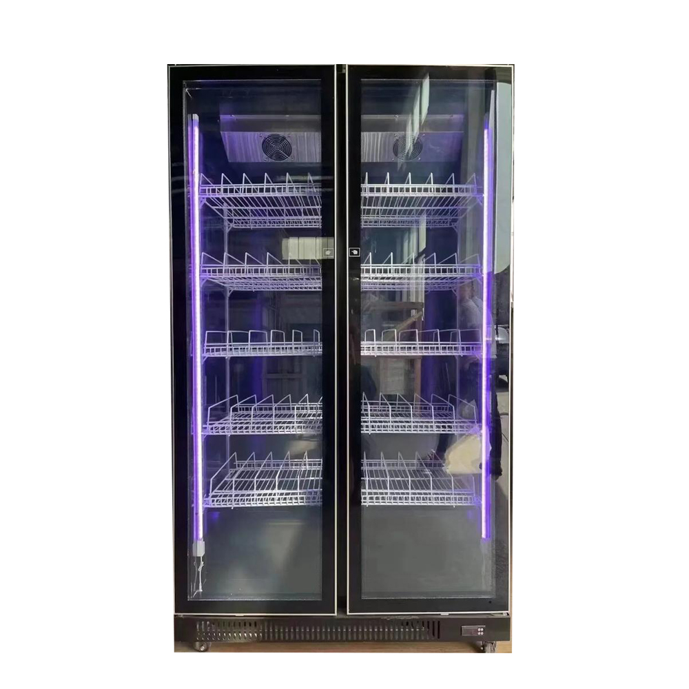 Beer & Wine Downtown - Commercial glass doors vertical Cooler Beer