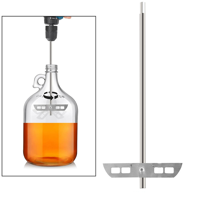 Wine Mix With Beer - Stainless Steel Drill Stirrer, Mix-Stir Agitator
