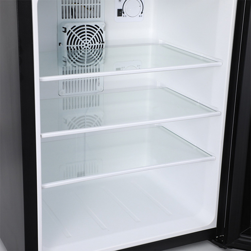 Wine Beer Fridge Small - Mini Fridge Cooler 40L Refrigerator Glass