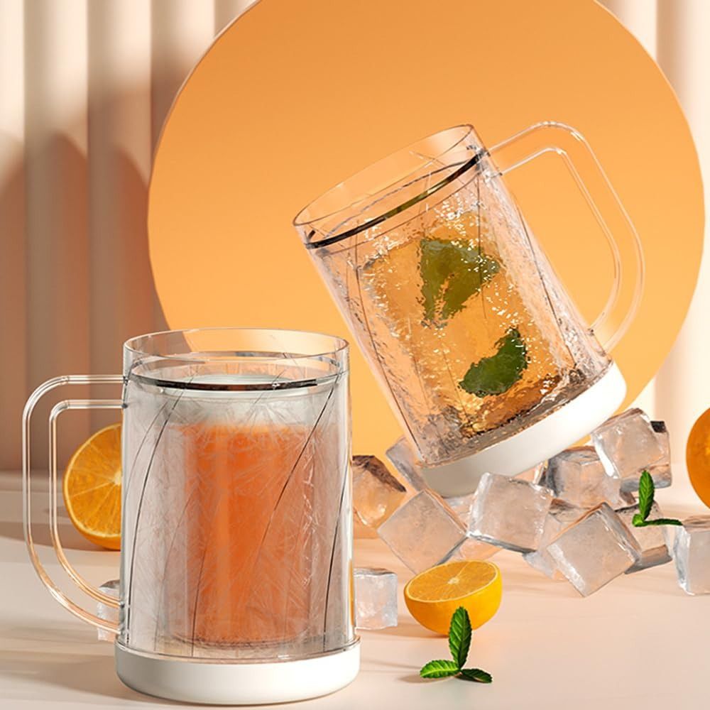 Beer Mug Handled - Home with Handle Liquid Refrigerator Frozen