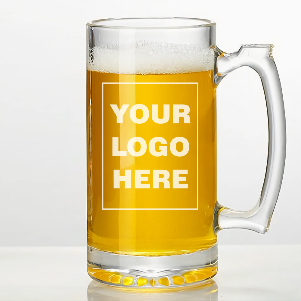 Beer Mug Handled - Personalized Beer Glass 500ml/16.9oz Mug Beer