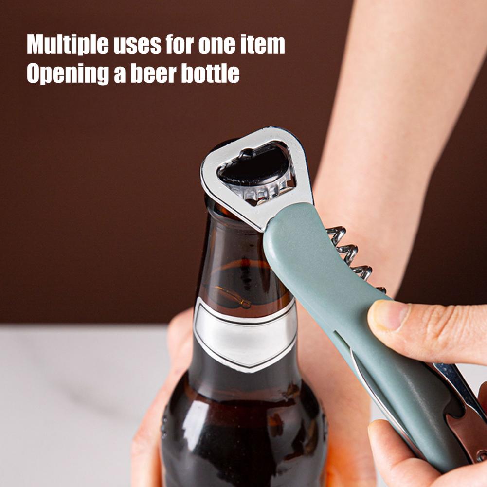 Cork Screw Lever - 3 in 1 Wine Opener, Portable