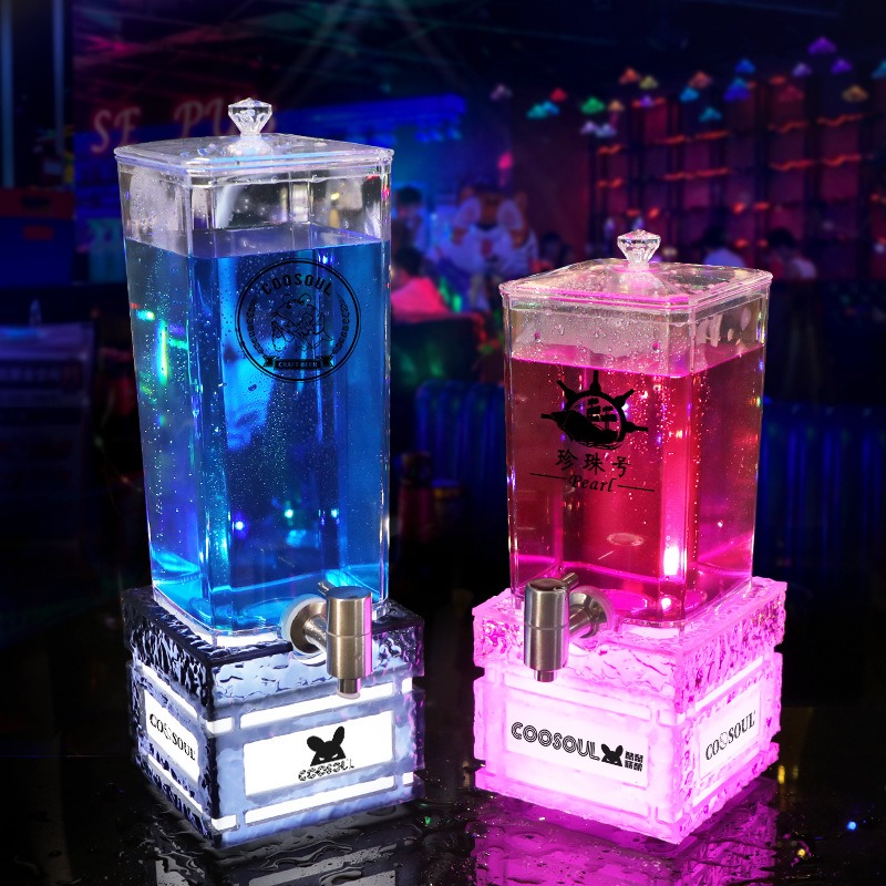 Beer Wine Up - LED Light Up Beer Barrel with