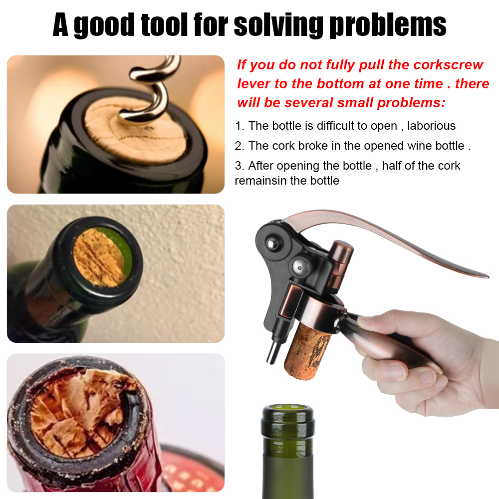 Barware Rabbit-Shaped Bar Leve - Cork Screw Lever review and price
