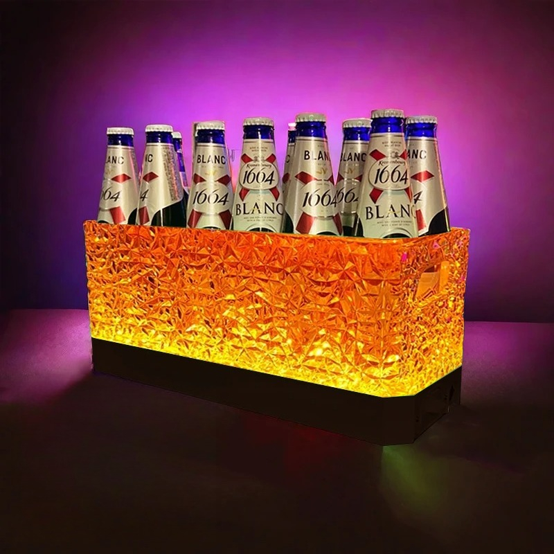 LED Light-Up Cocktail Ice Buck - Beer Wine Up review and price