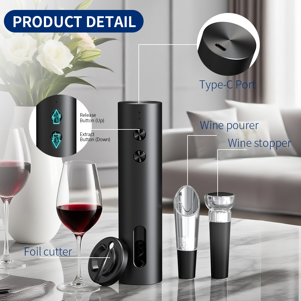 4-in-1 Electric Bottle Wine Op - Wine Beer Opener review and price
