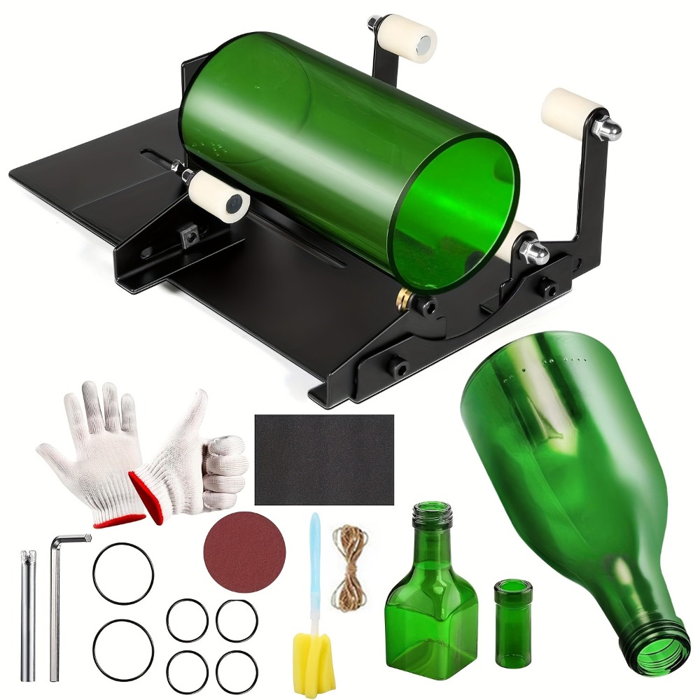 19pcs Glass Bottle Cutter Tool - Wine Beer Combination review and price