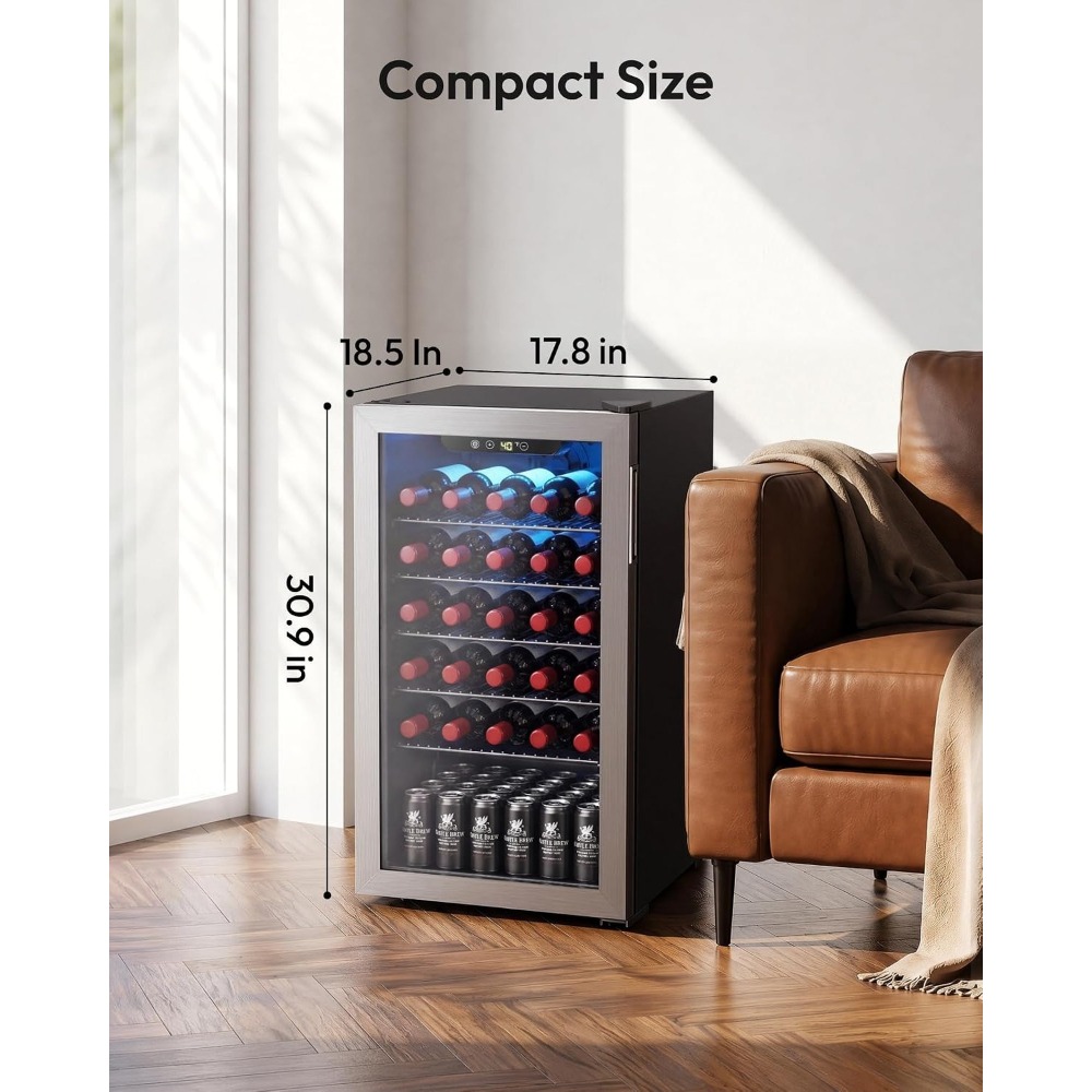 128 Can Mini Beverage Refriger - Wine Beer Fridge Small review and price