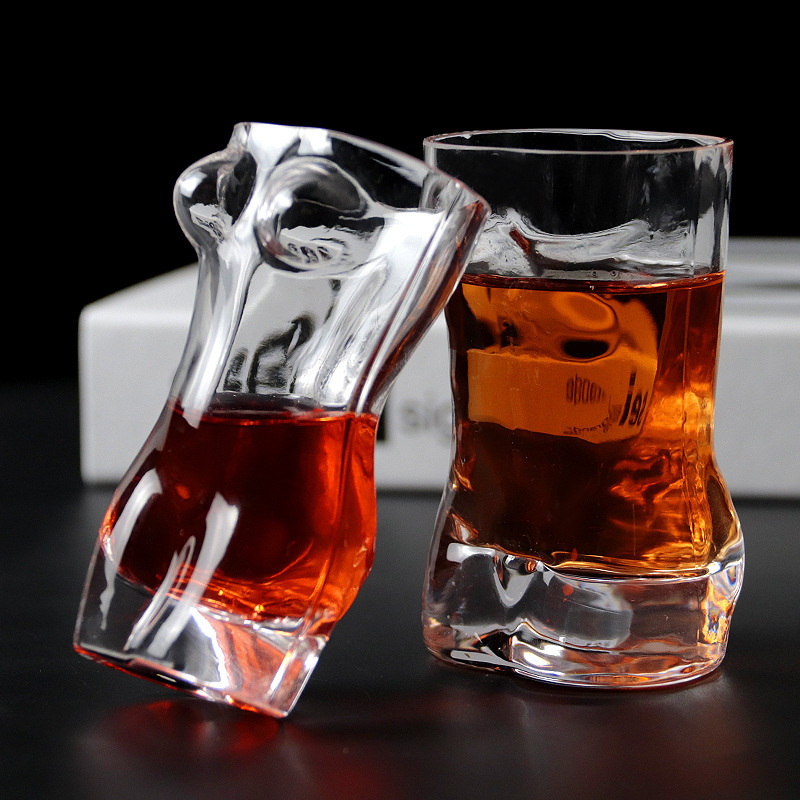 Creative Beer Glasses Body Art - Wine Beer Mixed Drinks review and price