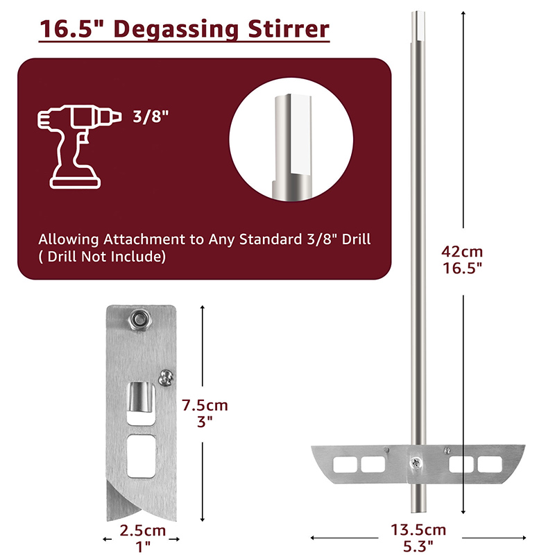 Stainless Steel Drill Stirrer, - Wine Mix With Beer review and price