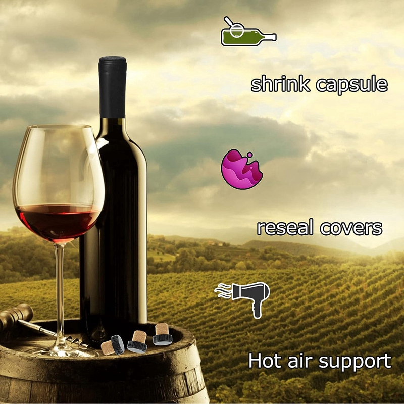 Caps Wrap Wine Bottle Seals 50 - Wine & Beer Unlimited Spirits review and price