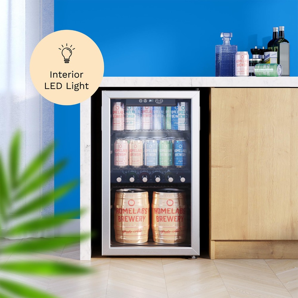120 Can Mini Beverage Refriger - Wine Beer Fridge Small review and price