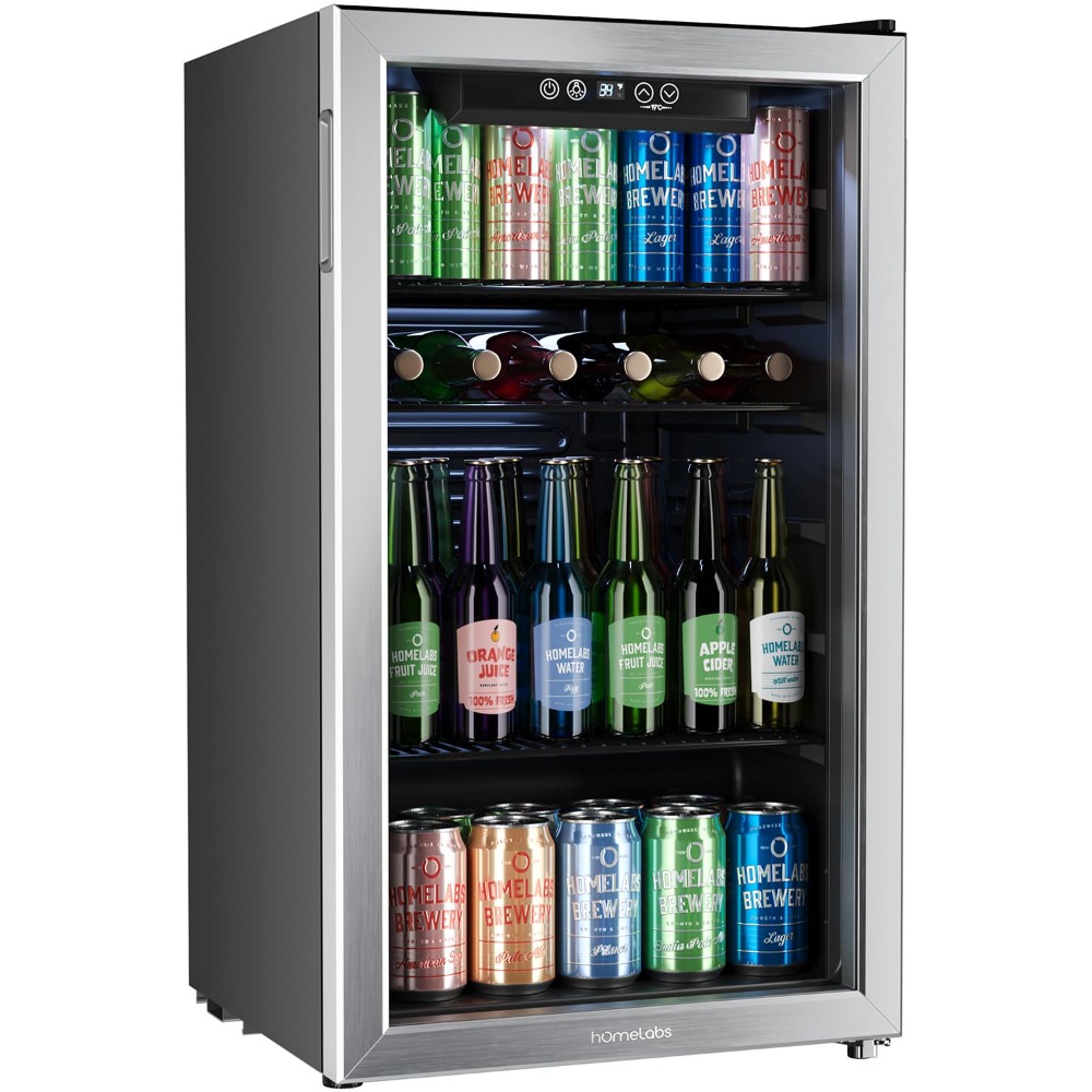120 Can Mini Beverage Refriger - Wine Beer Fridge Small review and price