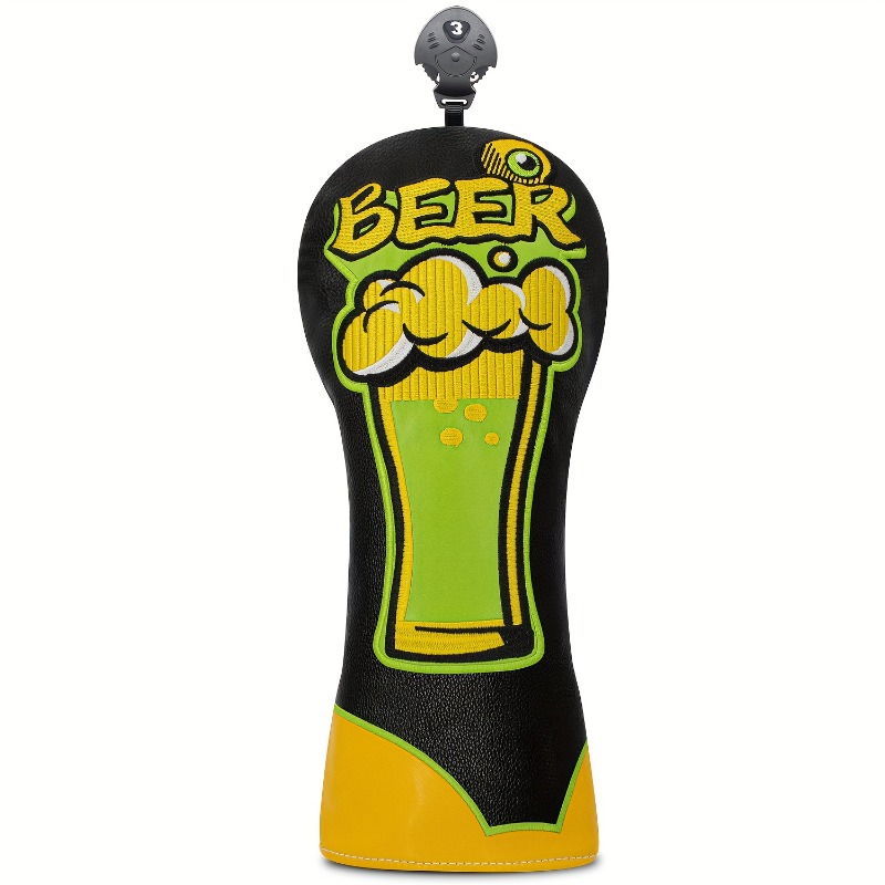 Golf Club Head Cover - Beer Mu - Beer & Wine Downtown review and price