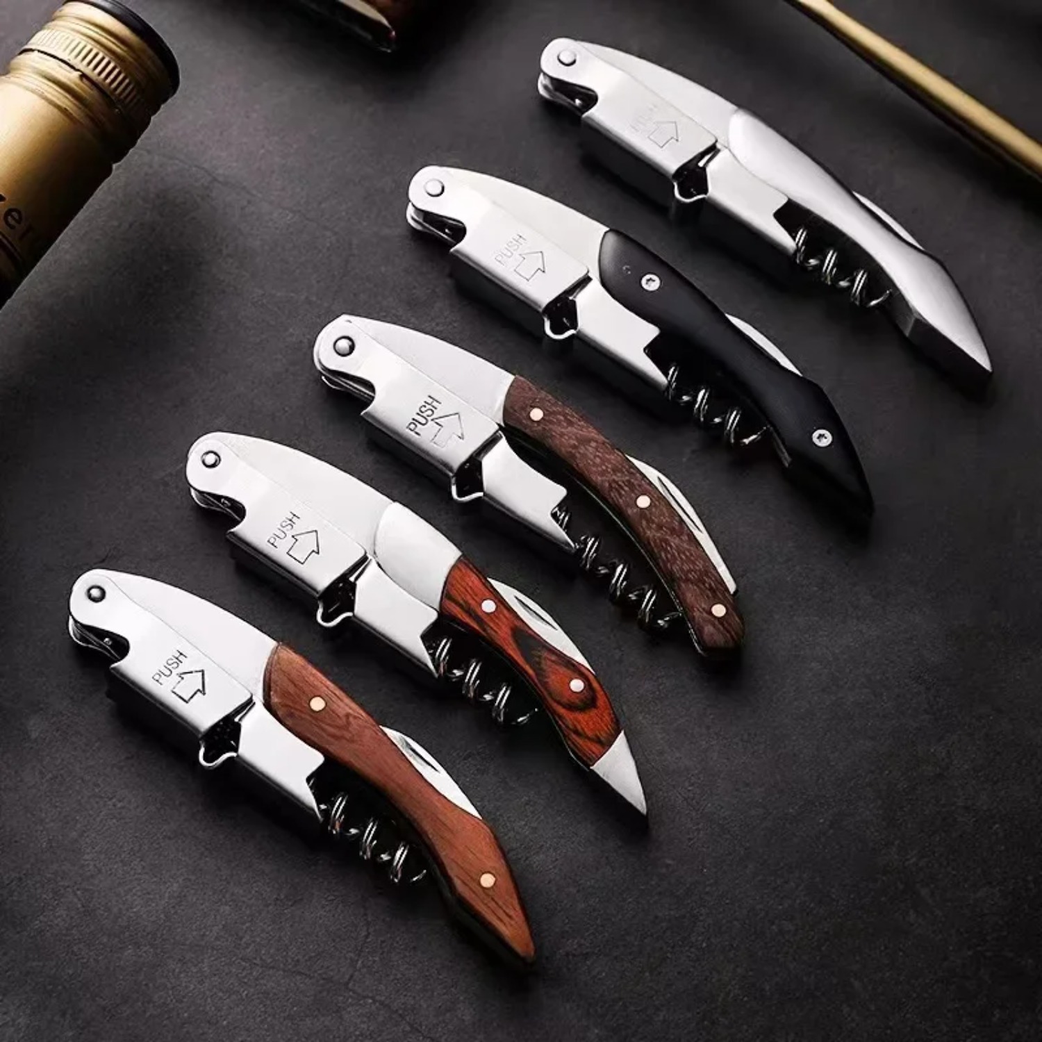 Wood Handle Corkscrew Professi - Taste Wine Beer Kitchen review and price