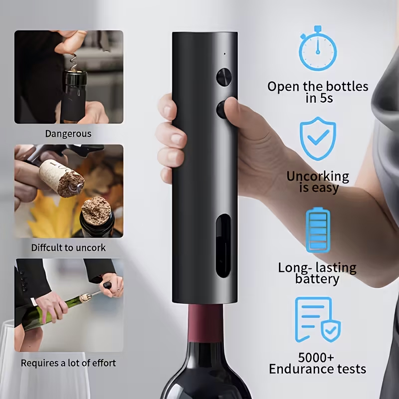 Electric Wine Bottle Opener Se - Wine Beer Opener review and price