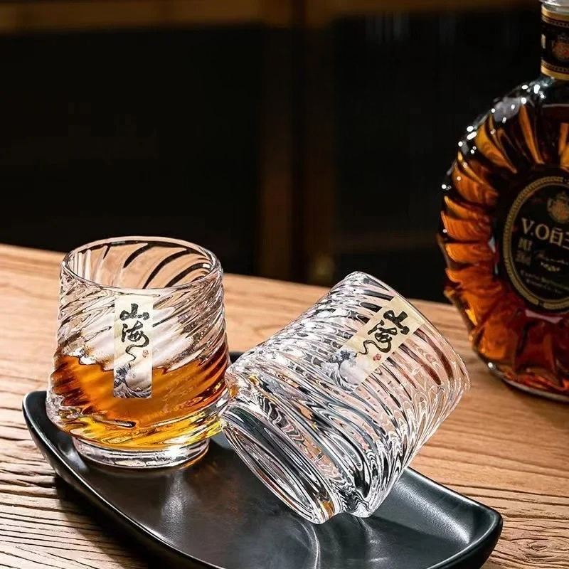 Glass Whiskey Cup Set Shanhai  - Wine Beer Whiskey review and price