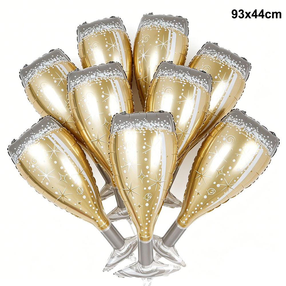 5/10/30Pcs Gold Champagne Wine - Wine Beer Whiskey Year review and price