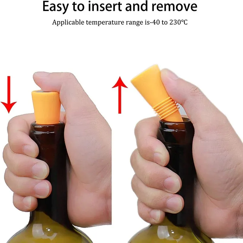 Silicone Wine Bottle Stopper S - Taste Wine Beer Kitchen review and price