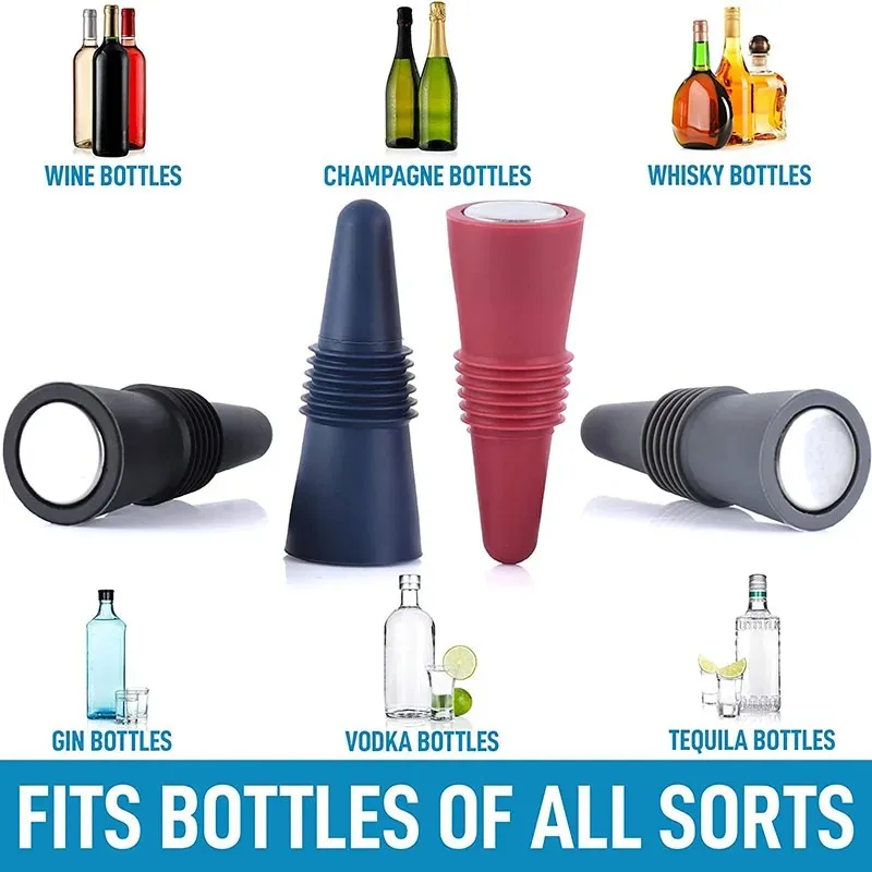 Silicone Wine Bottle Stopper S - Taste Wine Beer Kitchen review and price