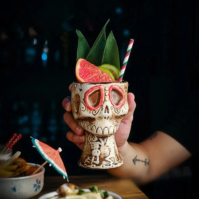 480ml Halloween Party Skull Co - Wine Mix With Beer review and price