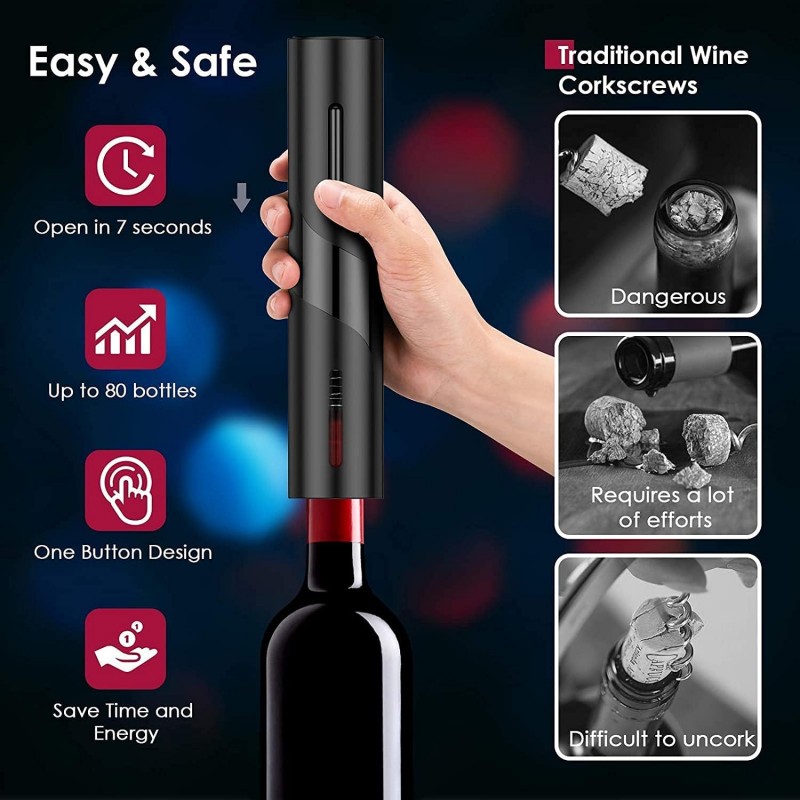 Rechargeable Multifunction Ele - Wine Beer Opener review and price