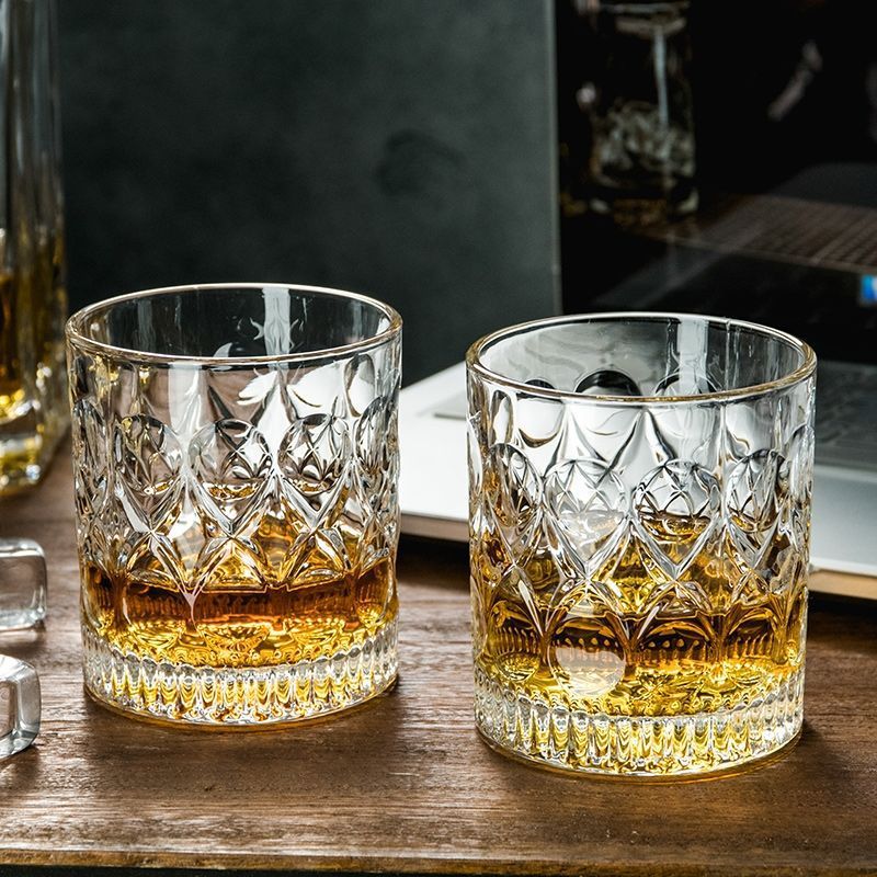 2pcs Glass Cup Whiskey 330ml R - Taste Wine Beer Kitchen review and price