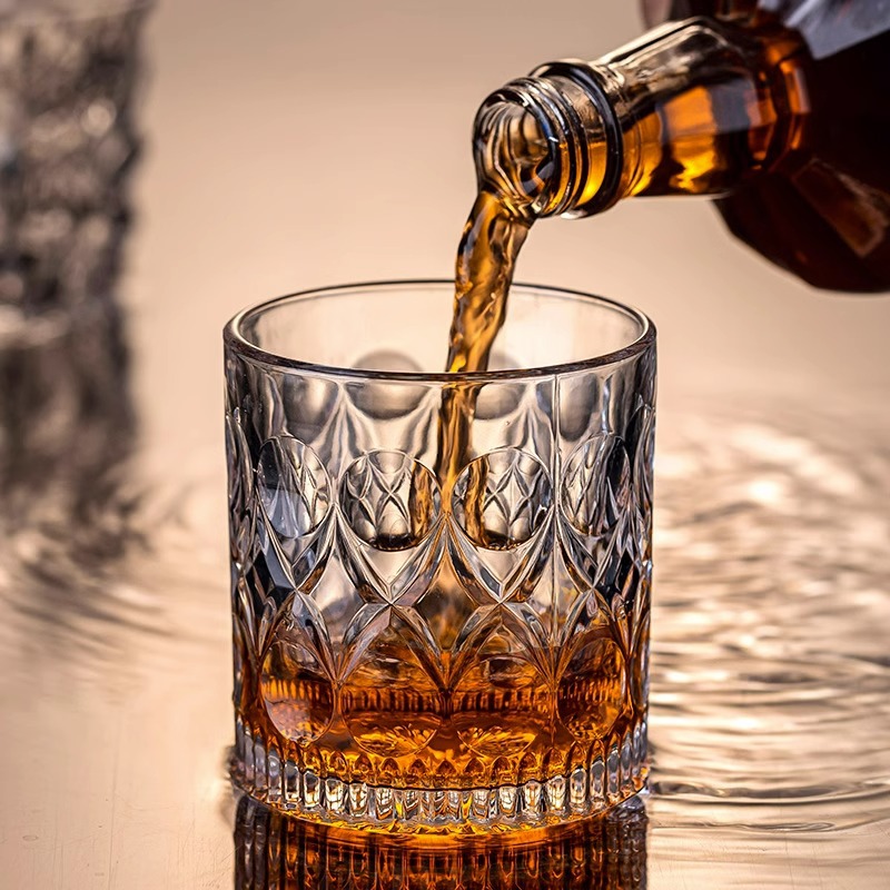 2pcs Glass Cup Whiskey 330ml R - Taste Wine Beer Kitchen review and price