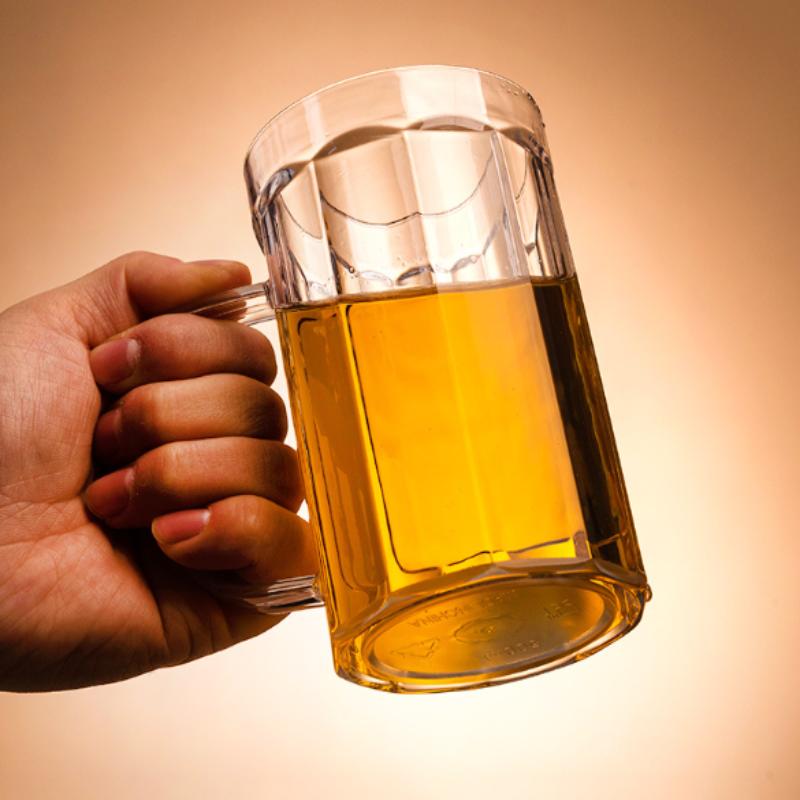 Stylish Acrylic Beer Mug with  - Beer Mug Handled review and price