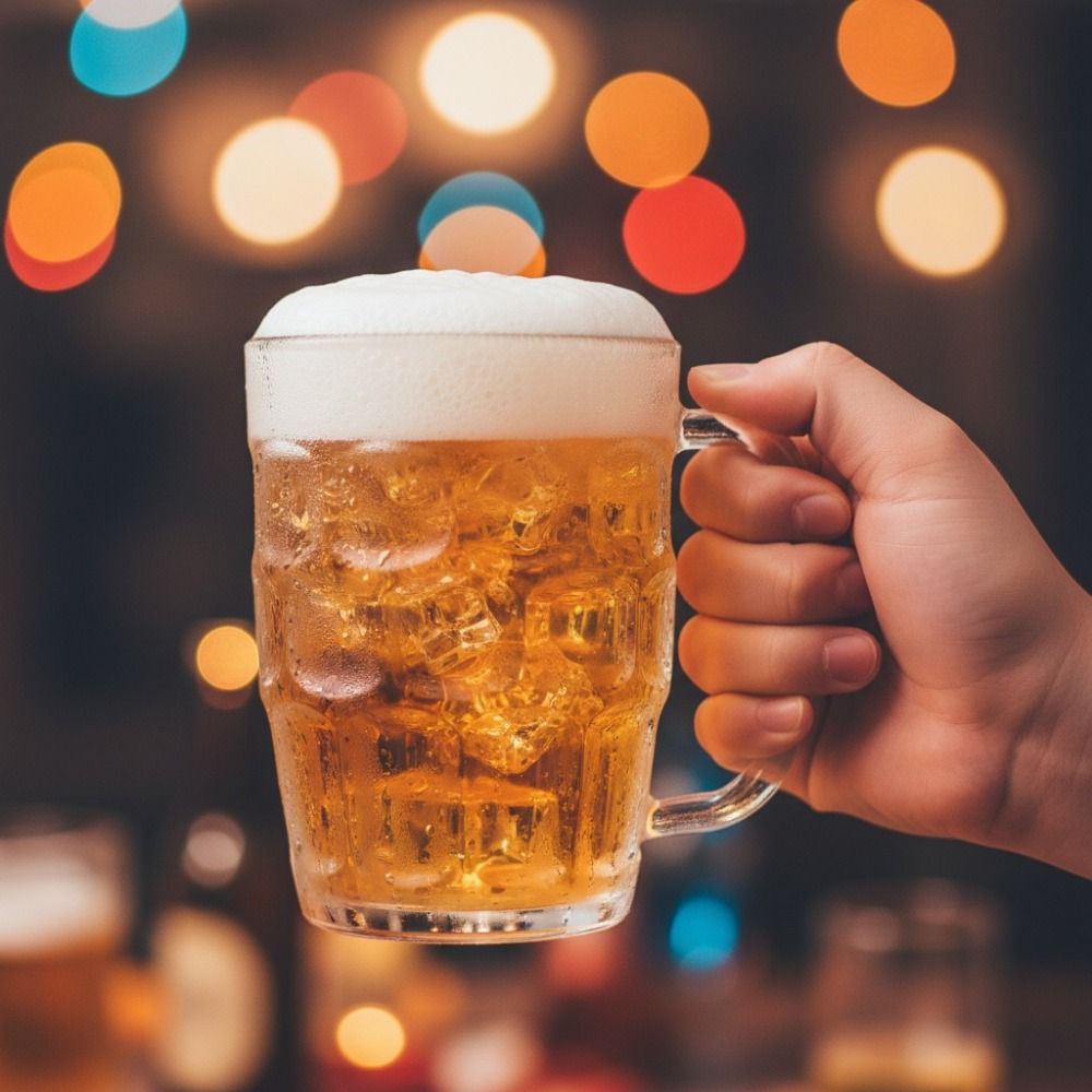 Creative Imitation Glass Plast - Beer Mug Handled review and price