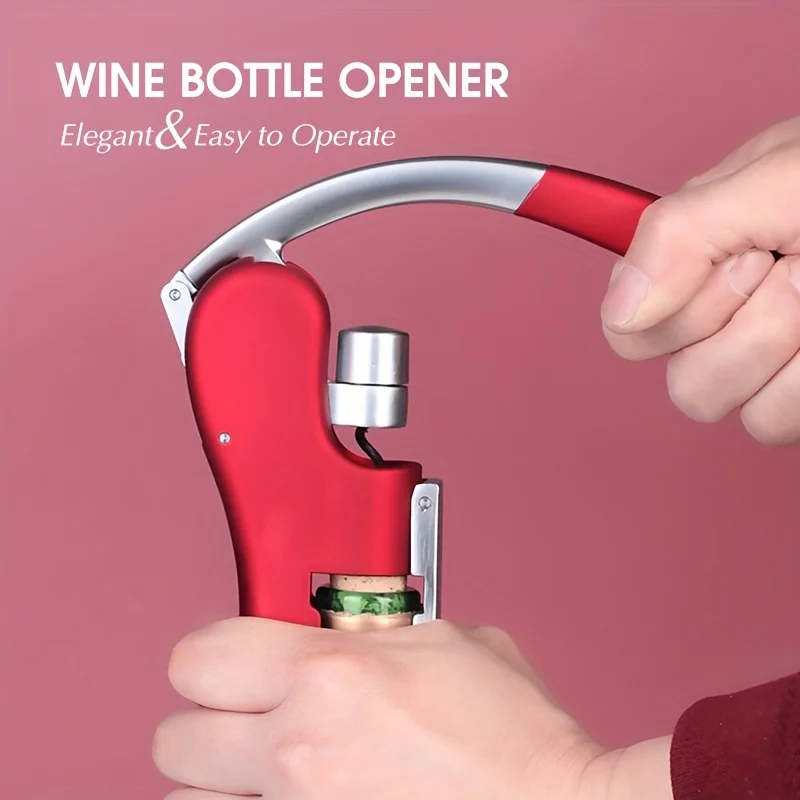 1 Set Lever Press Wine Opener  - Cork Screw Lever review and price