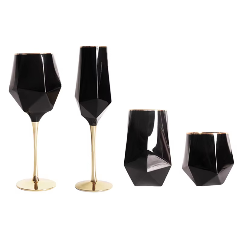 Pure Black Crystal Golden Edge - Wine Beer Whiskey review and price