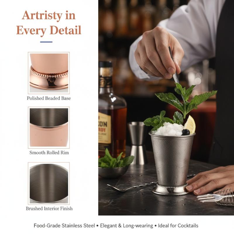 Stainless Steel Mint Julep Mug - Wine Beer Mixed Drinks review and price