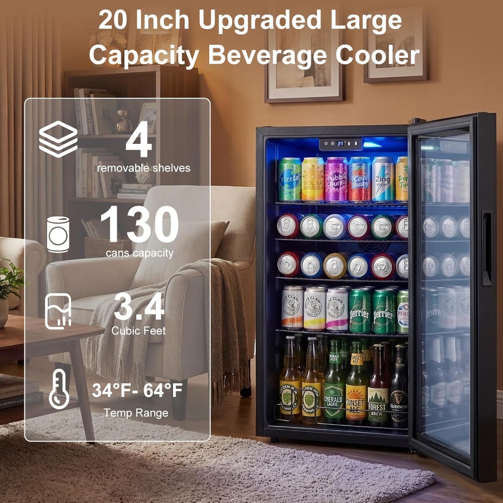 20 Inch Mini Beverage Refriger - Wine Beer Fridge Small review and price