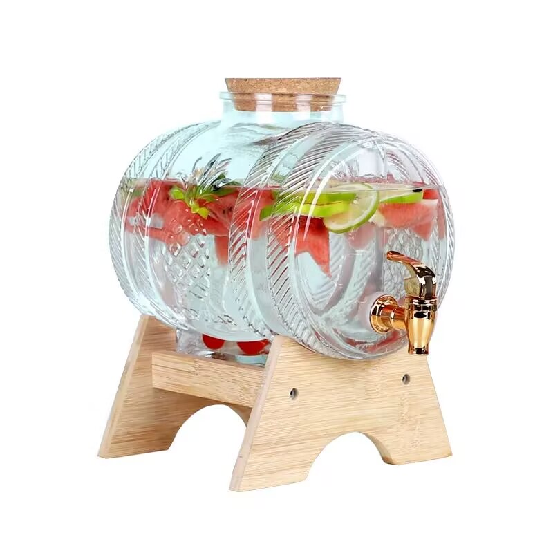 1L Glass Whiskey Barrel Wine B - Wine Beer Whiskey review and price
