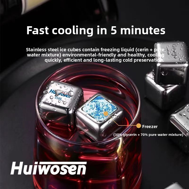 316 Stainless Steel Ice Cube R - Wine Beer Whiskey review and price