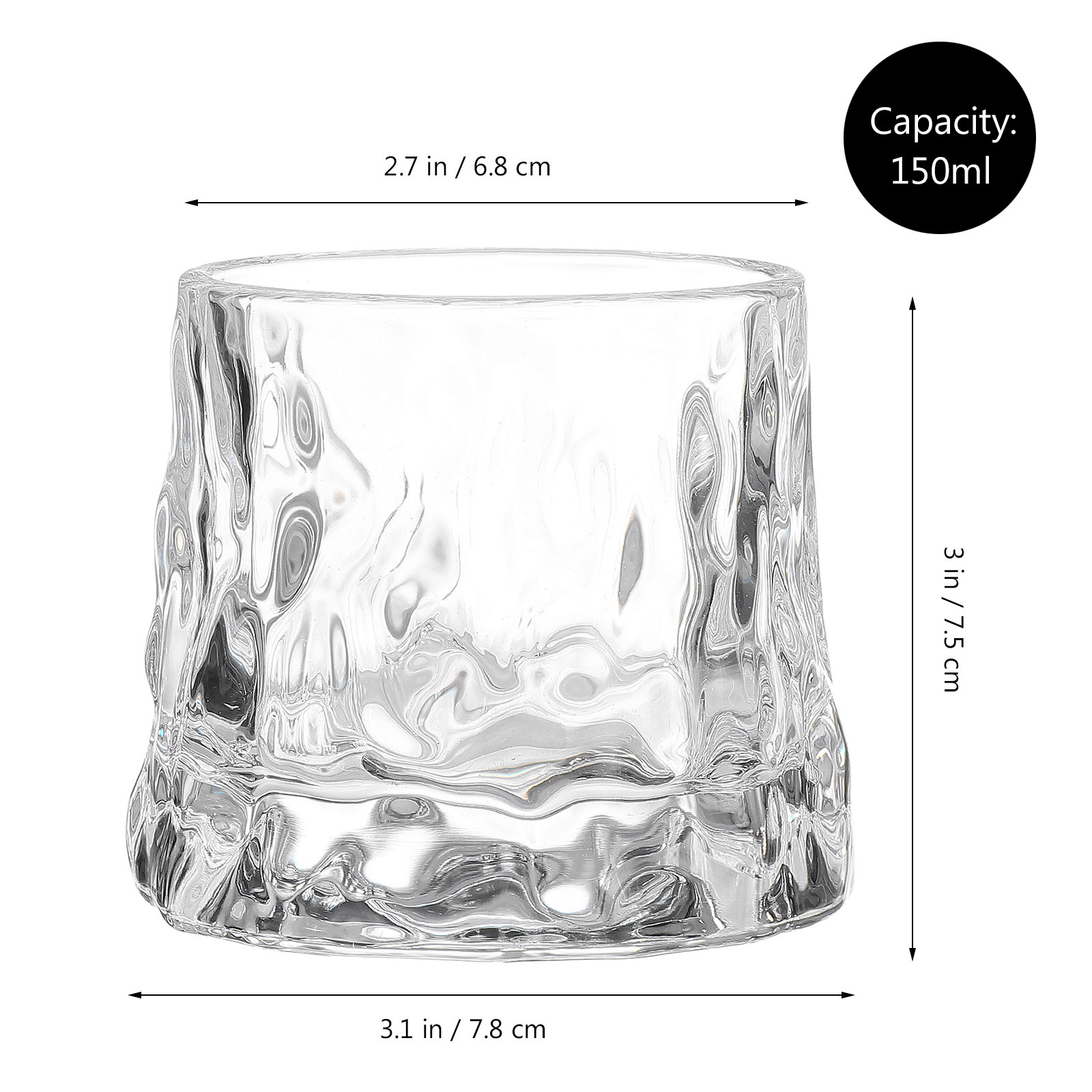 1Pcs Hammered Wine Glass Cup P - Wine Beer Whiskey review and price