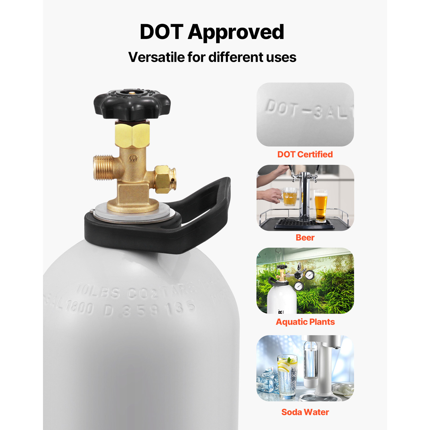SucceBuy CO2 Tank 10 lbs New A - Beer & Wine Downtown review and price
