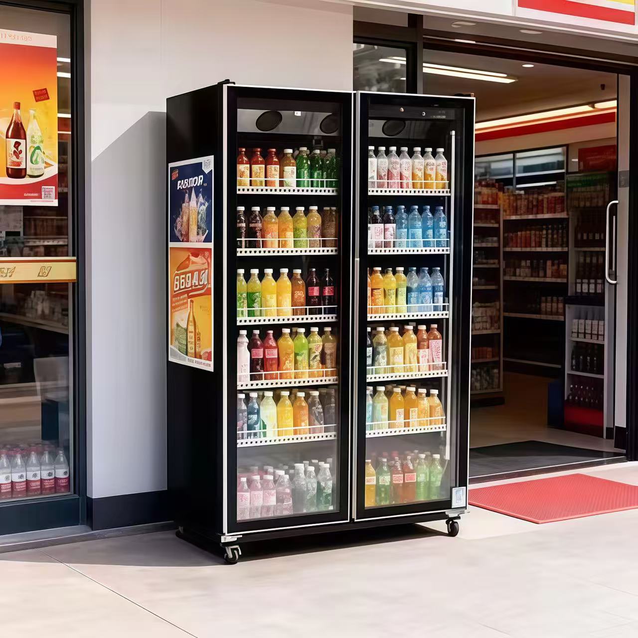 Double-door Air-cooled Refrige - Beer & Wine Downtown review and price