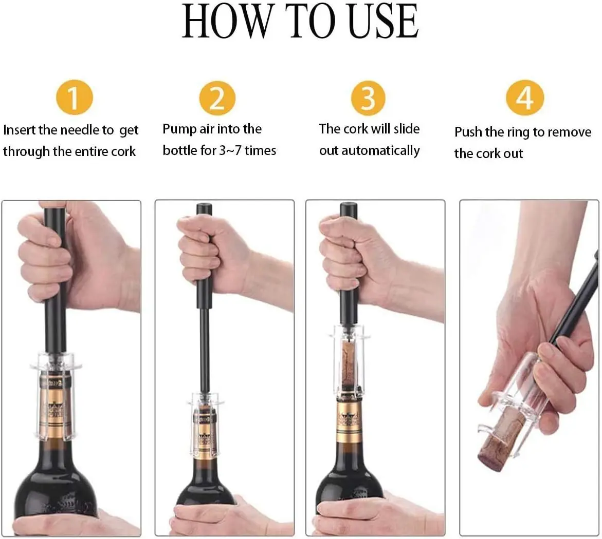 Air Pump Wine Bottle Opener Ai - Wine Beer Opener review and price